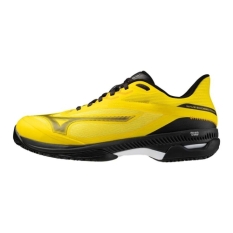 Adult's Padel Trainers Mizuno Wave Exceed Court Yellow