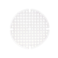 Non-slip Mat Kinvara Transparent Plastic 29 x 0,1 x 29 cm Sink (12 Units)