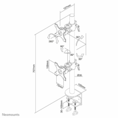 TV Mount Neomounts FPMA-D700DV 10-27