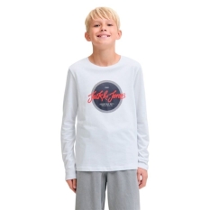 Children’s Long Sleeve T-shirt Jack & Jones Jjurban Ls Crew Neck White