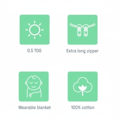 Sleeping Bag Ingenuity 3-6 Months