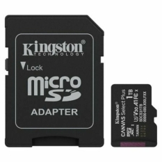 Micro SD Memory Card with Adaptor Kingston SDCS3 1 TB