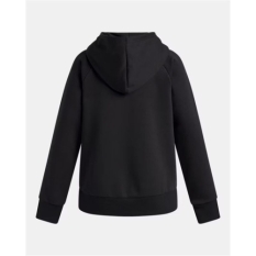 Hooded Sweatshirt for Girls Under Armour Rival Flc Shimmer Hdy Black