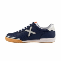 Adult's Indoor Football Shoes Munich G-3 432 Navy Blue