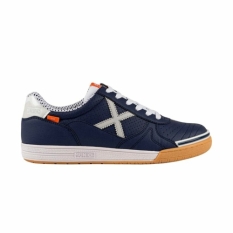 Adult's Indoor Football Shoes Munich G-3 432 Navy Blue
