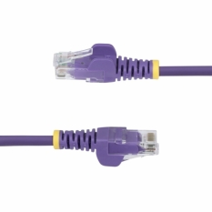 Category 6 FTP RJ45 Connector Startech N6PAT5MPLS Purple 5 m