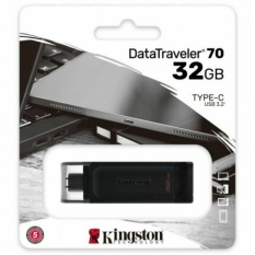 USB stick Kingston DT70/128GB Black 128 GB