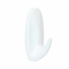 Hook for hanging up 3M 1,3 kg White Metal Plastic (2 Units)