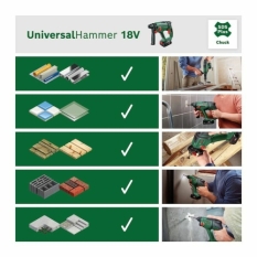 Driver Drill BOSCH UniversalHammer de 18 V