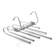 5-in-1 Multiple Trouser Hanger Havser InnovaGoods Stainless steel (Refurbished A)