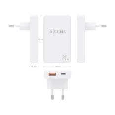 Powerbank Aisens ASCH-65W2P076-W White