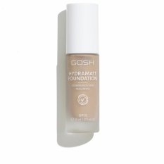 Liquid Make Up Base Gosh Copenhagen HYDRAMATT Nº 006-Medium Light - Red Spf 15 30 ml