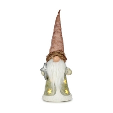 Decorative Figure Krist+ Grey Pink Star Goblin 18,8 x 54 x 21 cm