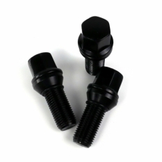 Screw kit OMP OMPS09791201 Black M12 x 1,50 33 mm (20 Units)