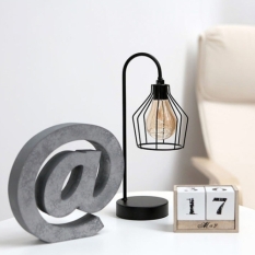 Letter Grey 20 x 4 cm Wood