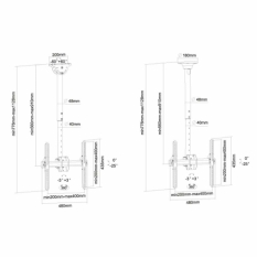 TV Mount Neomounts NM-C440BLACK         32-60