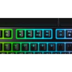 Keyboard Cherry CX-K4V2-RGB-TKL-R-ES Black Spanish QWERTY